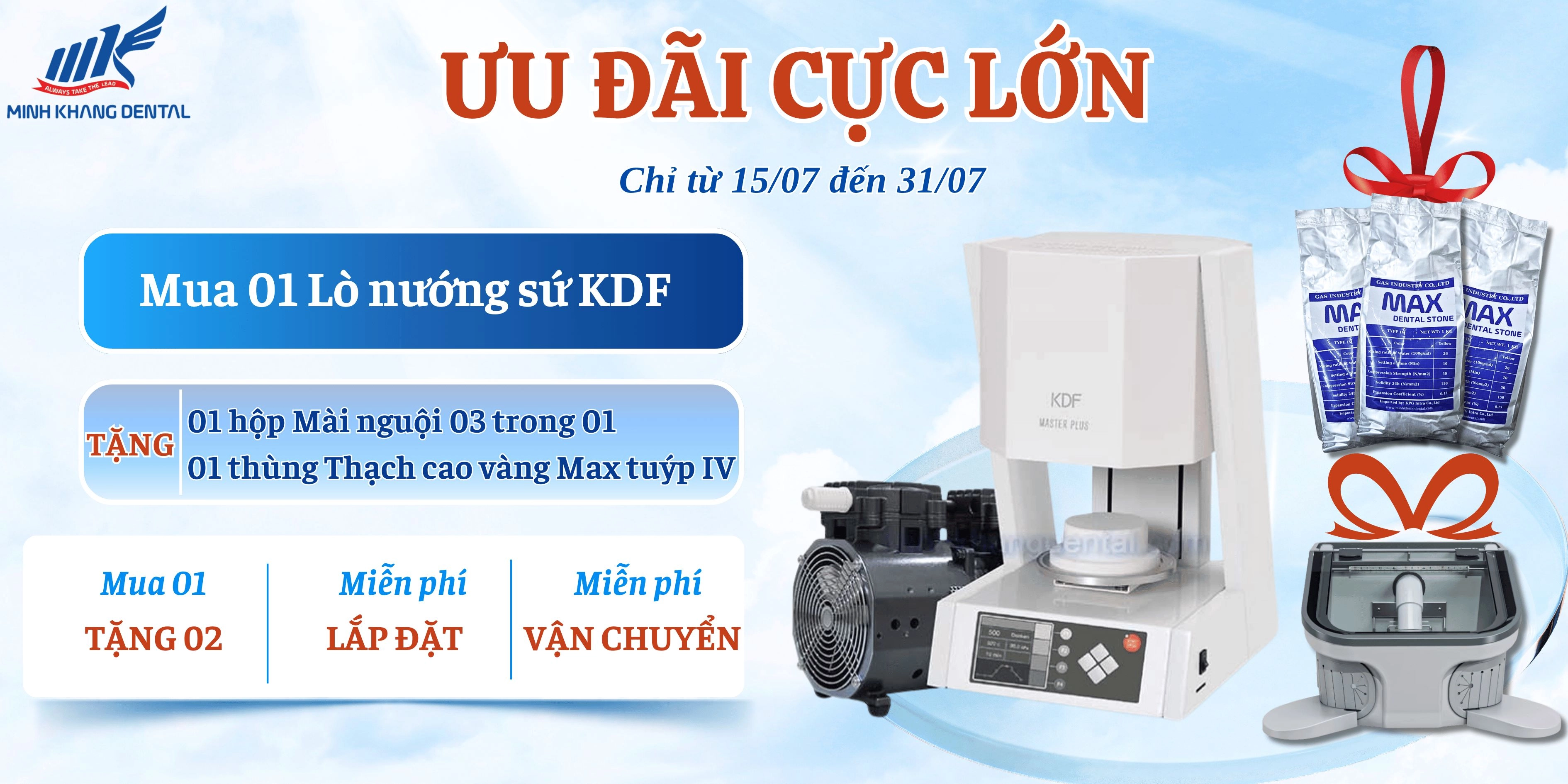 ƯU ĐÃI THÁNG 7 - KDF